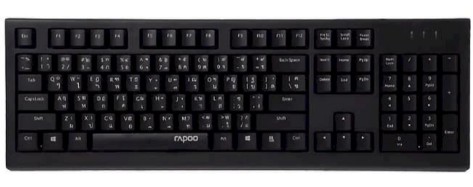 Rapoo 雷柏 NK1900 USB 有線鍵盤